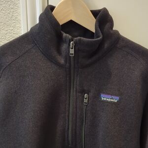 Patagonia Black Half-Zip Pullover